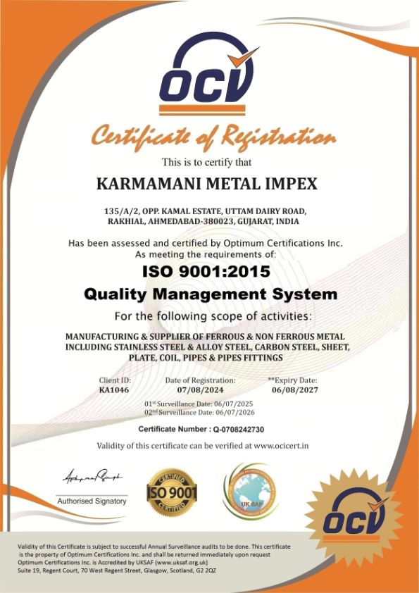ISO Certification